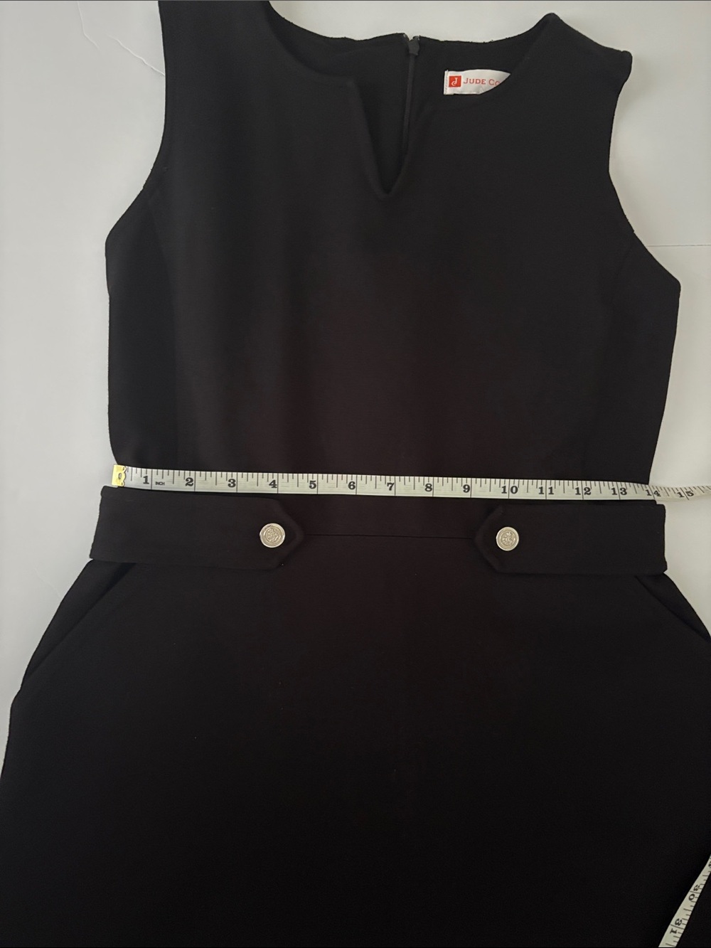 Jude Connally Black Sleeveless Sheath Dress - Picture 7 of 7
